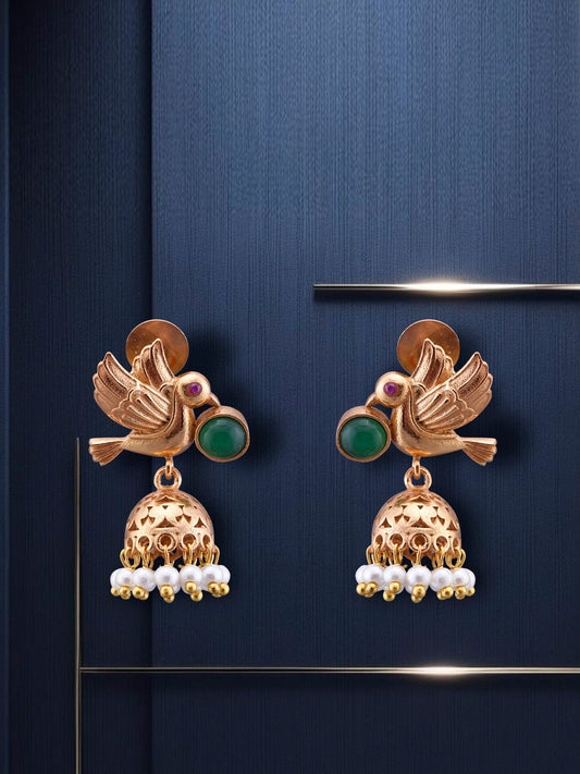 Mystical Bird Jhumka