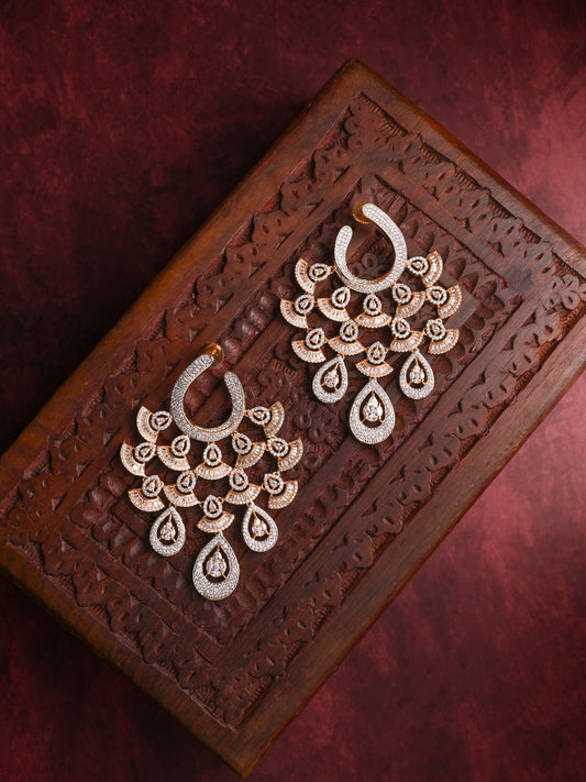 Heritage Teardrop Chandelier Earrings