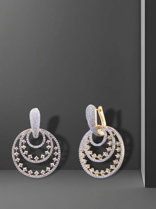 Italian Diamond & Orbit Earring