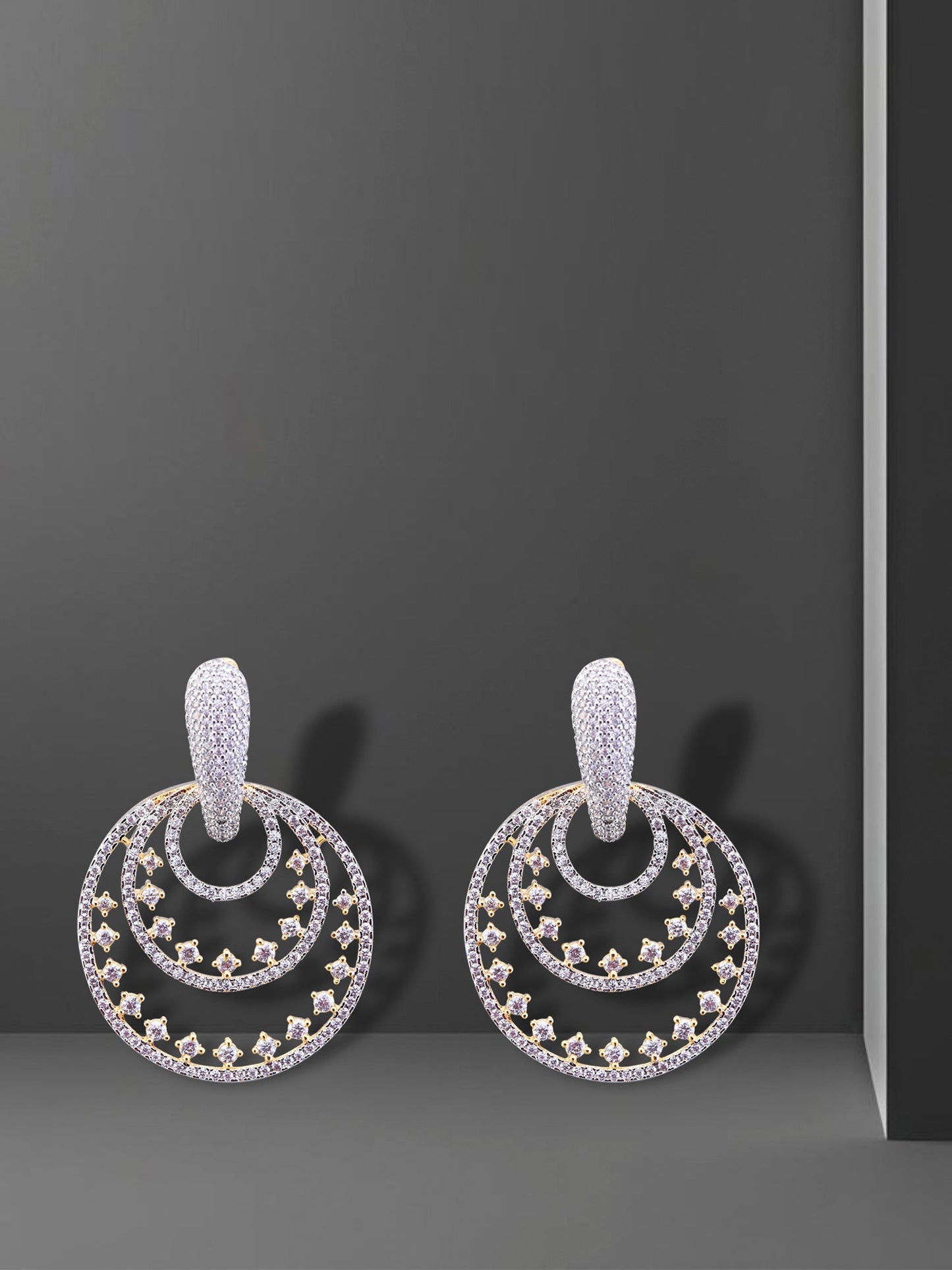 Italian Diamond & Orbit Earring