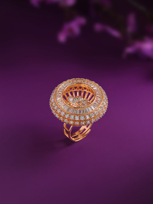 Blossoming Diamond Ring