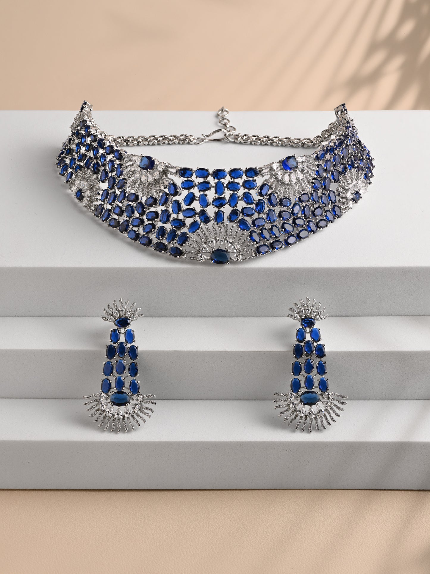 Sapphire & Diamond Chic Set