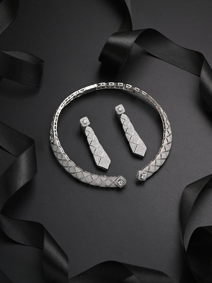 Italian Open Collar Necklace Set